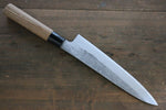 Seisuke Acier Bleu No.2 Nashiji Gyuto  210mm châtaigne Manipuler - japanny-FR