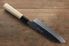 Choyo Acier Bleu No.1 Finition en miroir Santoku  180mm Manipuler - japanny-FR