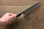 Choyo Acier Bleu No.1 Finition en miroir Santoku  180mm Manipuler - japanny-FR