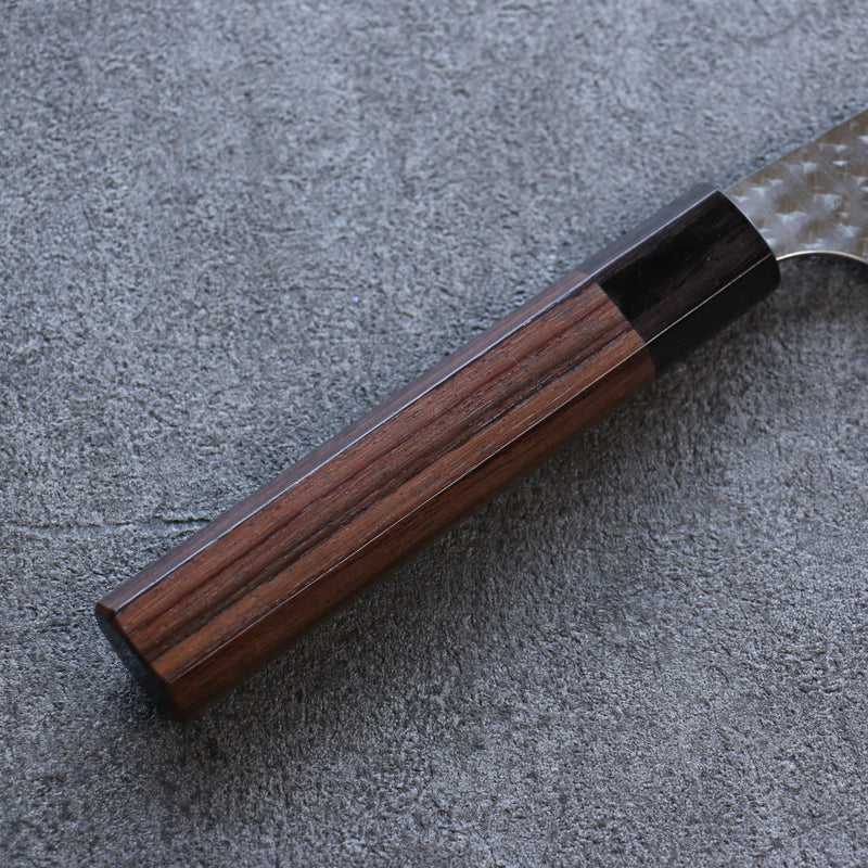 Yu Kurosaki Senko Ei R2/SG2 Martelé Gyuto  240mm Bois de rose Manipuler - japanny-FR