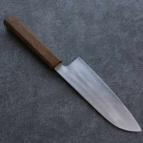 Makoto Kurosaki VG-XEOS Migaki Terminé Santoku  165mm Chêne vivant laqué Manipuler - japanny-FR