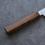 Makoto Kurosaki VG-XEOS Migaki Terminé Santoku  165mm Chêne vivant laqué Manipuler - japanny-FR