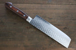 Seisuke VG10 17-Couches Damas Nakiri  165mm Acajou Manipuler - japanny-FR