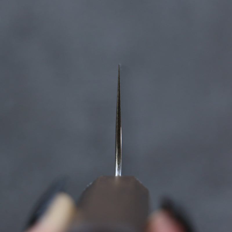 Makoto Kurosaki VG-XEOS Migaki Terminé Santoku  165mm Chêne vivant laqué Manipuler - japanny-FR