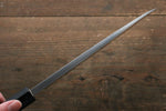 Hideo Kitaoka (Pour les gauchers) Acier Bleu No.2 Damas Deba  180mm Shitan Manipuler - japanny-FR