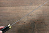 Takeshi Saji Acier Bleu No.2 Damas coloré Art Maki-e
 Gyuto  240mm Laqué Manipuler - japanny-FR