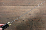 Takeshi Saji Acier Bleu No.2 Damas coloré Art Maki-e
 Gyuto  240mm Laqué Manipuler - japanny-FR