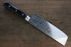 Sakai Takayuki AUS10 45 couche Finition miroir Damas Nakiri  160mm - japanny-FR