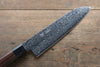 Seisuke AUS10 Damas Santoku  180mm Shitan Manipuler - japanny-FR