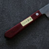 Seisuke Super Bleu Martelé Petite-utilité  150mm Bois de pakka rouge Manipuler - japanny-FR