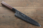 Seisuke AUS10 Damas Gyuto  210mm Shitan Manipuler - japanny-FR