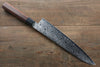 Seisuke AUS10 Damas Gyuto  240mm Shitan Manipuler - japanny-FR