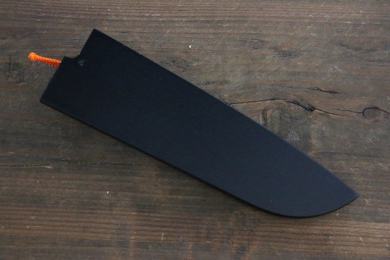 Noir Magnolia Gaine pour Santoku avec Cheville en contreplaqué 180mm Kaneko - japanny-FR