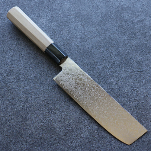 Misuzu AUS10 Damas Migaki Terminé Nakiri  165mm Magnolia Manipuler - japanny-FR