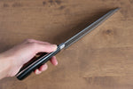 Takeshi Saji Super Bleu Kurouchi Damas Gyuto  180mm Micarta noir(style Nomura) Manipuler - japanny-FR