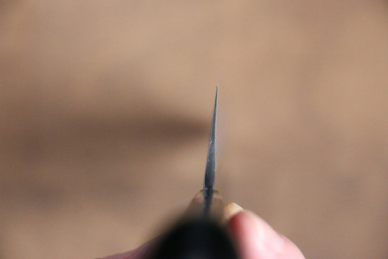 Takeshi Saji Super Bleu Kurouchi Damas Gyuto  180mm Micarta noir(style Nomura) Manipuler - japanny-FR