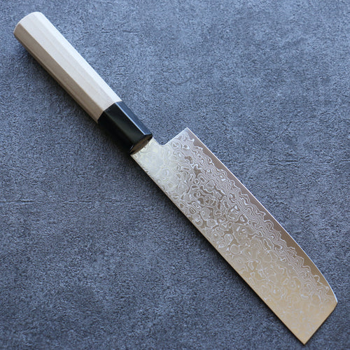 Misuzu AUS10 Damas Migaki Terminé Nakiri  165mm Magnolia Manipuler - japanny-FR