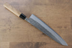 Seisuke Acier Bleu No.2 Nashiji Gyuto  240mm châtaigne Manipuler - japanny-FR