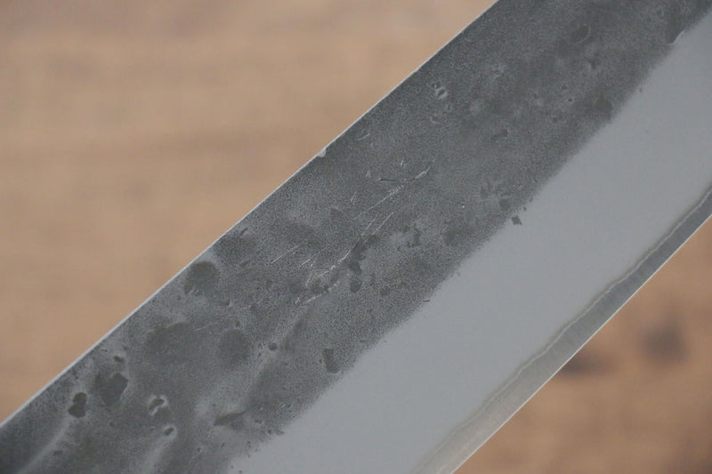 Seisuke Acier Bleu No.2 Nashiji Gyuto  240mm châtaigne Manipuler - japanny-FR