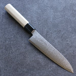 Seisuke VG10 Damas Santoku  180mm Magnolia Manipuler - japanny-FR