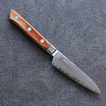 Sakai Takayuki VG5 Martelé Petite-utilité  90mm Bois de Pakka marron Manipuler - japanny-FR