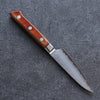 Sakai Takayuki VG5 Martelé Petite-utilité  90mm Bois de Pakka marron Manipuler - japanny-FR