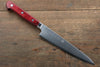 La lame de Takamura SG2 Petite-utilité.  150mm Bois de pakka rouge Manipuler - japanny-FR