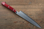 La lame de Takamura SG2 Petite-utilité.  150mm Bois de pakka rouge Manipuler - japanny-FR