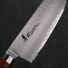 Sakai Takayuki VG5 Martelé Santoku  175mm Bois de Pakka marron Manipuler - japanny-FR