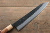 Seisuke Kokubyaku Super Bleu Martelé Gyuto  240mm Morado Manipuler - japanny-FR