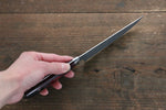 Yoshimi Kato VG10 Damas couteau à steak  120mm Bois de pakka rouge Manipuler - japanny-FR