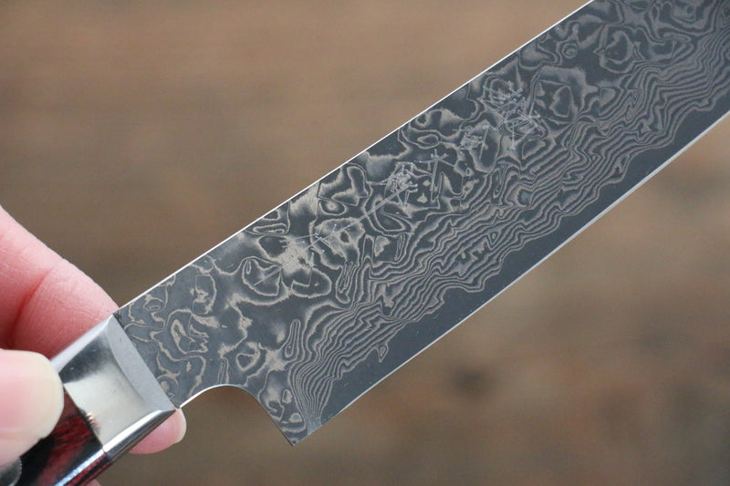 Yoshimi Kato VG10 Damas couteau à steak  120mm Bois de pakka rouge Manipuler - japanny-FR