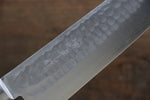 Kunihira Tanzo VG1 Martelé Santoku  170mm Acajou Manipuler - japanny-FR