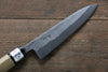 Fujiwara Teruyasu Acier Blanc No.1 Nashiji Petite-utilité.  135mm Magnolia Manipuler - japanny-FR