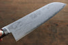 Kunihira Tanzo VG1 Damas Santoku  170mm Acajou Manipuler - japanny-FR