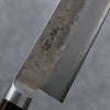 Seisuke Acier argenté NO.3 Nashiji Kirituke Gyuto  210mm Bois de Pakka marron Manipuler - japanny-FR