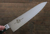 Sakai Takayuki Grand Chef Gran chef Acier suédois Gyuto 210mm Micarta vert Manipuler - japanny-FR