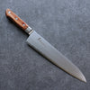 Sakai Takayuki VG5 Martelé Gyuto  240mm Bois de Pakka marron Manipuler - japanny-FR