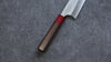Yoshimi Kato Minamo R2/SG2 Martelé Bunka  165mm Shitan(férule:bois rouge Pakka) Manipuler - japanny-FR