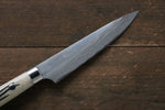 Takeshi Saji Super Bleu Migaki Terminé Damas Petite-utilité  135mm Os de vache blanc Manipuler - japanny-FR