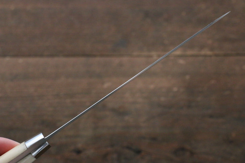 Takeshi Saji Super Bleu Migaki Terminé Damas Petite-utilité  135mm Os de vache blanc Manipuler - japanny-FR