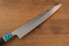 Yu Kurosaki Senko R2/SG2 Martelé Sujihiki  240mm Wenge Manipuler - japanny-FR