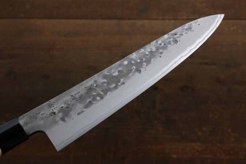 Set de couteaux de cuisine japonais Seisuke Blue Steel No.2 Nashiji Gyuto, Santoku, Petty - japanny-FR