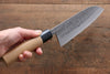 Set de couteaux de cuisine japonais Seisuke Blue Steel No.2 Nashiji Gyuto, Santoku, Petty - japanny-FR