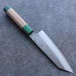 Seisuke Super Bleu Martelé Bunka  165mm Noix(double bague vert ) Manipuler - japanny-FR