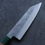 Seisuke Super Bleu Martelé Bunka  165mm Noix(double bague vert ) Manipuler - japanny-FR