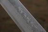 Hideo Kitaoka (Pour les gauchers) Acier Blanc No.2 Damas Kiritsuke Yanagiba  240mm Shitan Manipuler - japanny-FR