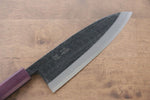 Seisuke Acier Blanc No.2 Kurouchi Deba  180mm - japanny-FR