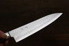 Seisuke VG10 17-Couches Damas Gyuto  180mm Acajou Manipuler - japanny-FR