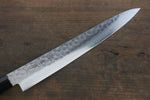 Sakai Takayuki AUS10 45 Couche de Damas Sujihiki  240mm Shitan Manipuler - japanny-FR